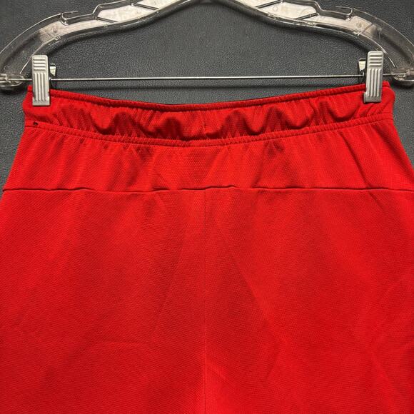 Nike Dri-Fit Red Black Shorts Men’s Small Standard Fit Athletic Training Y2K - Picture 8 of 12
